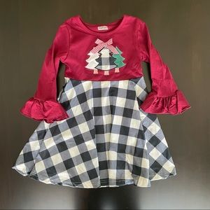 Size 4 - New! Christmas tree dress.